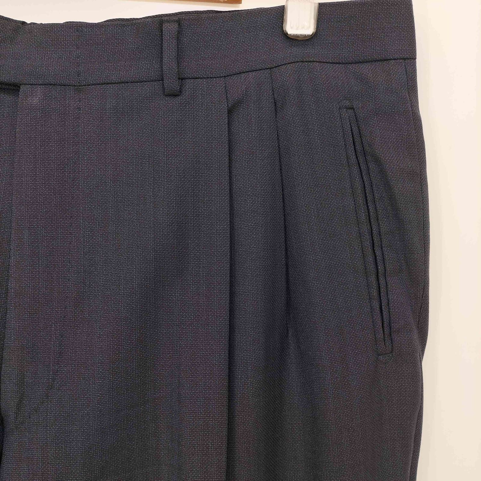 エルメネジルドゼニア Ermenegildo Zegna スイス製 2タック ウール