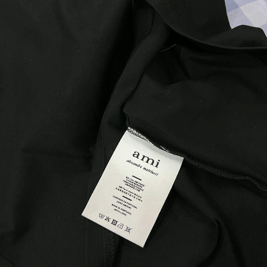 新品 AmiParis アミパリス Tシャツ 半袖 男女兼用 ブラック