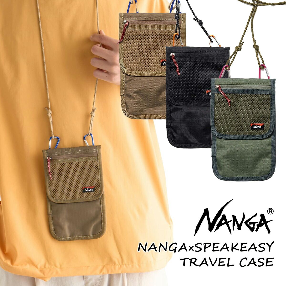 ナンガ × スピークイージー トラベルケース NANGA SPEAKEASY TRAVEL CASE n2502-3i306z