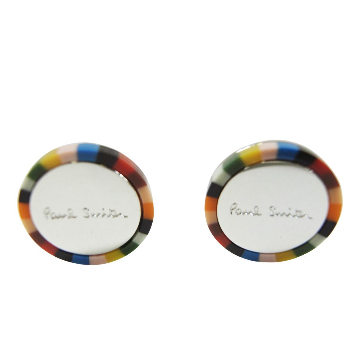 ポールスミス ☆ ポールスミス カフスボタン☆ マルチストライプ