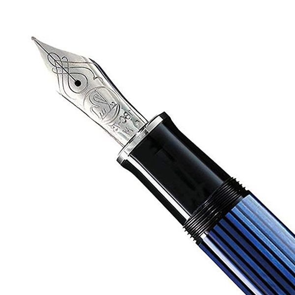 ペリカン 万年筆 Pelikan スーベレーン M405 ブルーストライプ EF