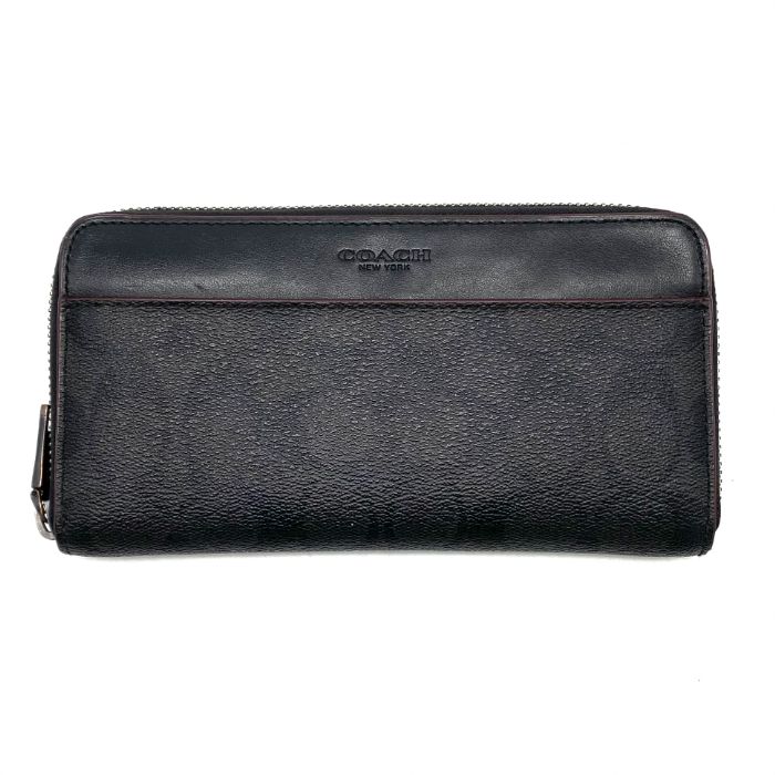 【最終値下げ】財布 COACH 長財布シグネチャー ラウンドファスナー 新品 COACH コーチ 長財布 シグネチャー ラウンドファスナー ベージュ