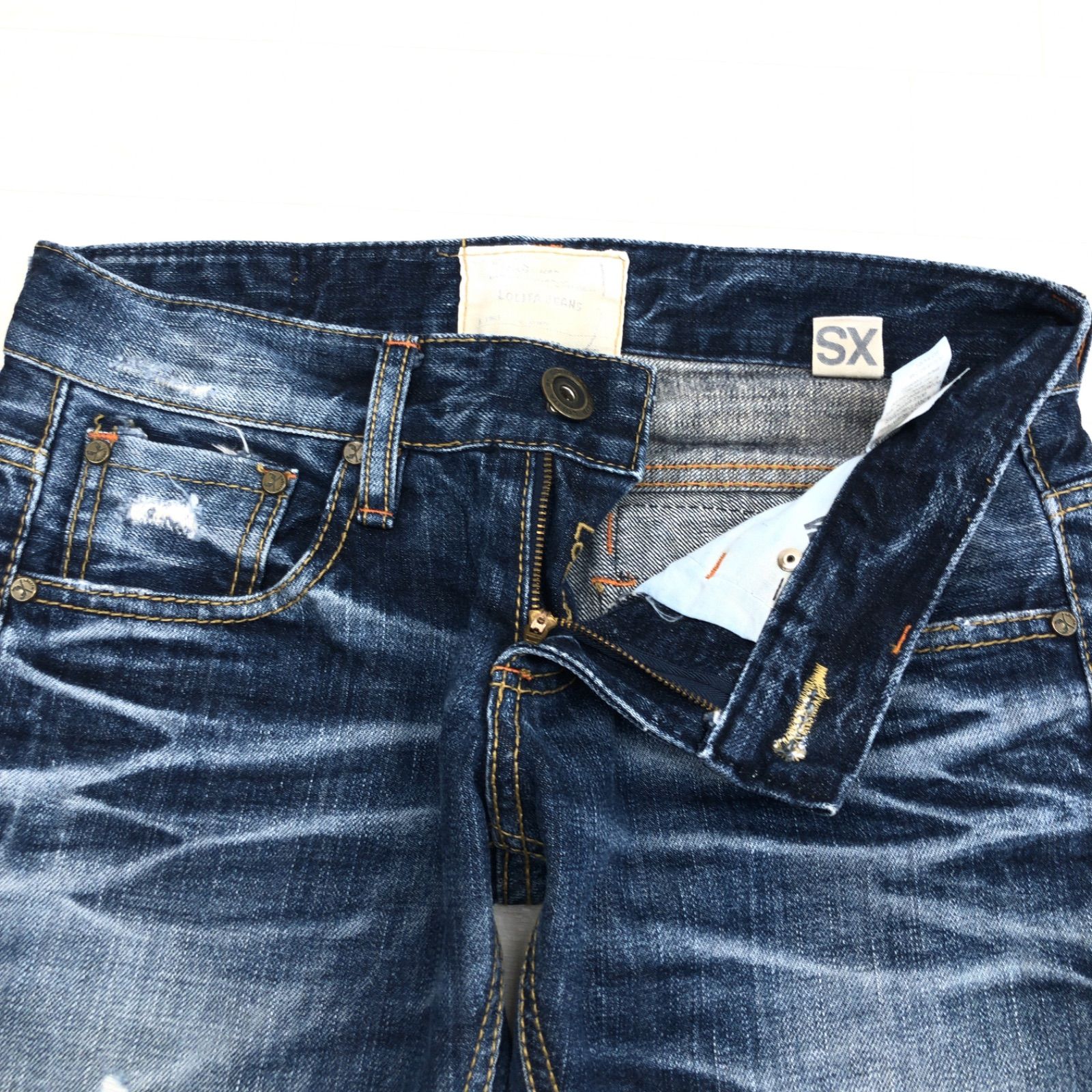 00s LOLITA JEANS ダメージ（26）ジーンズ グランジ Y2K 00s LOLITA JEANS ダメージ（26）ジーンズ グランジ Y2K - メルカリ
