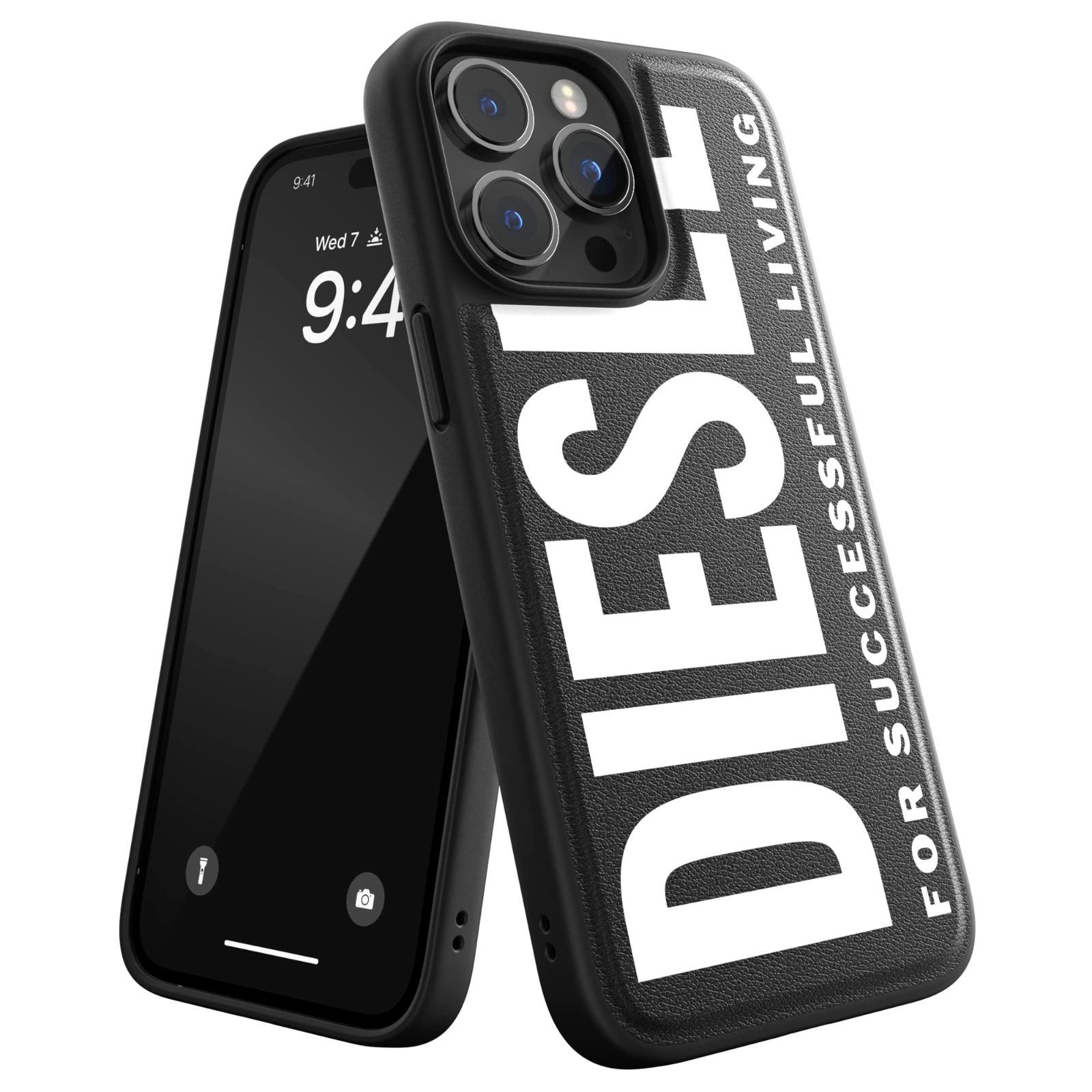 DIESEL iPhone14ProMaxケース おしゃれ ブランド ロゴ FW