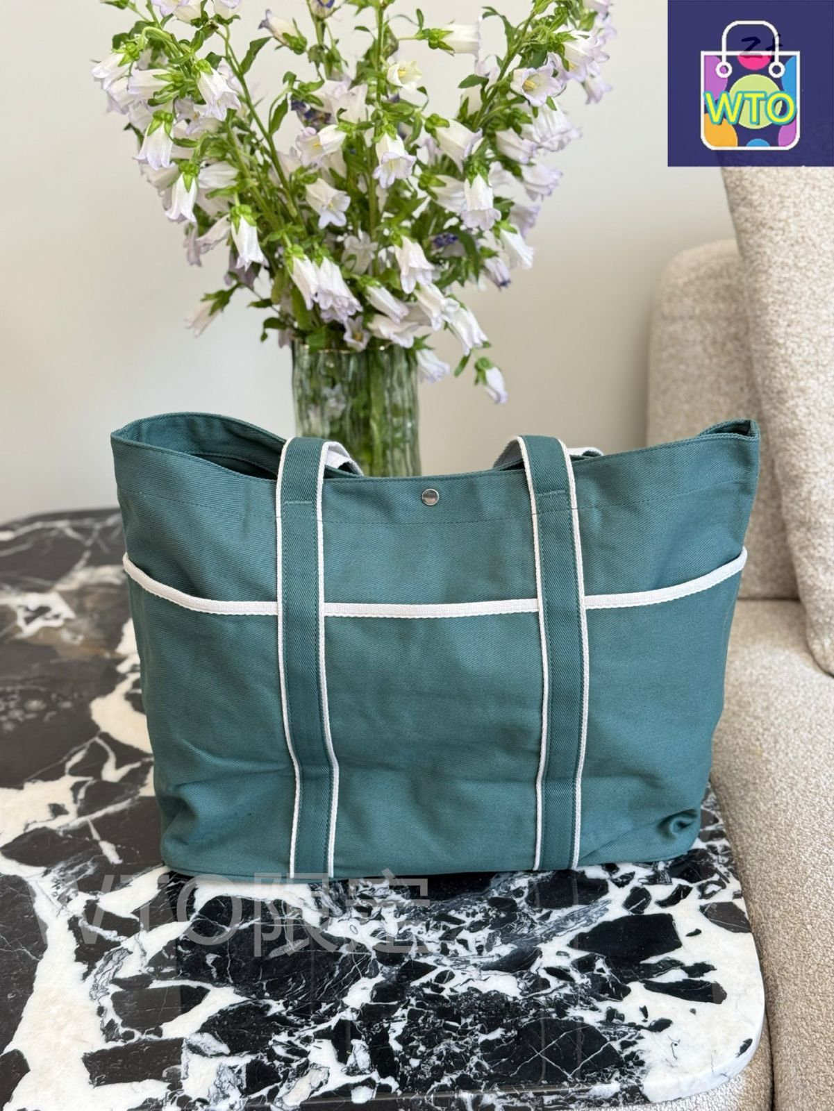 今日特価】lululemon Daily Unisex Canvas Tote Bag with Multi