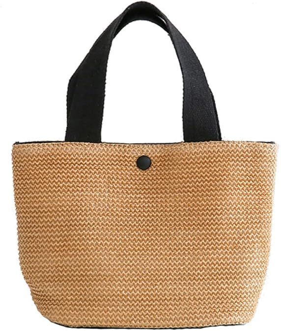 【在庫処分】[Yino] （イノ） トートバッグ かごバッグ レディース ハンドバッグ 草編み レジャーバッグ シンプル かばん 手提げ ハンドバッグ 小型 カジュアル おしゃれ かわいい 軽量 ビーチバッグ 通勤 お出かけ プレゼント