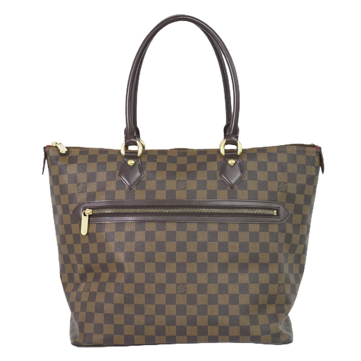 LOUIS VUITTON ルイヴィトン ダミエ サレヤGM トートバッグ N51181 ブラウン by