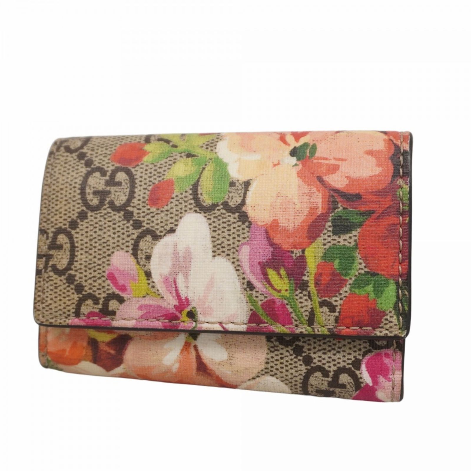 グッチ ブルームス キーケース 410084 グッチ(Gucci) グッチ キーケース GGブルームス 410084 ブラウン
