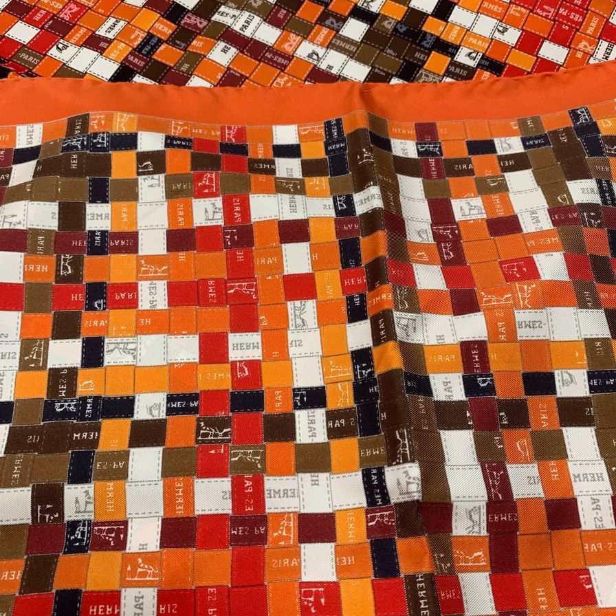 エルメス スカーフ カレ90 BOLDUC AU CARRE【AFI20】 - メルカリ