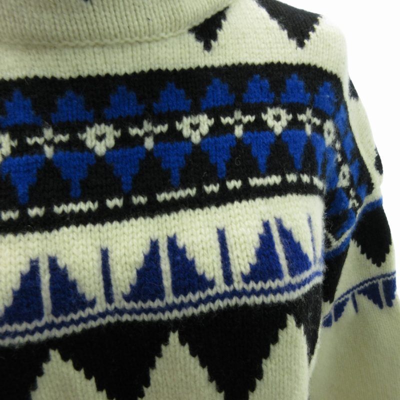 ポロ ラルフローレン POLO RALPH LAUREN 近年 ノルディック柄 長袖 ニット セーター カシミヤ混 タートルネック S レディース ポロ ラルフローレン POLO RALPH LAUREN 近年 ノルディック柄
