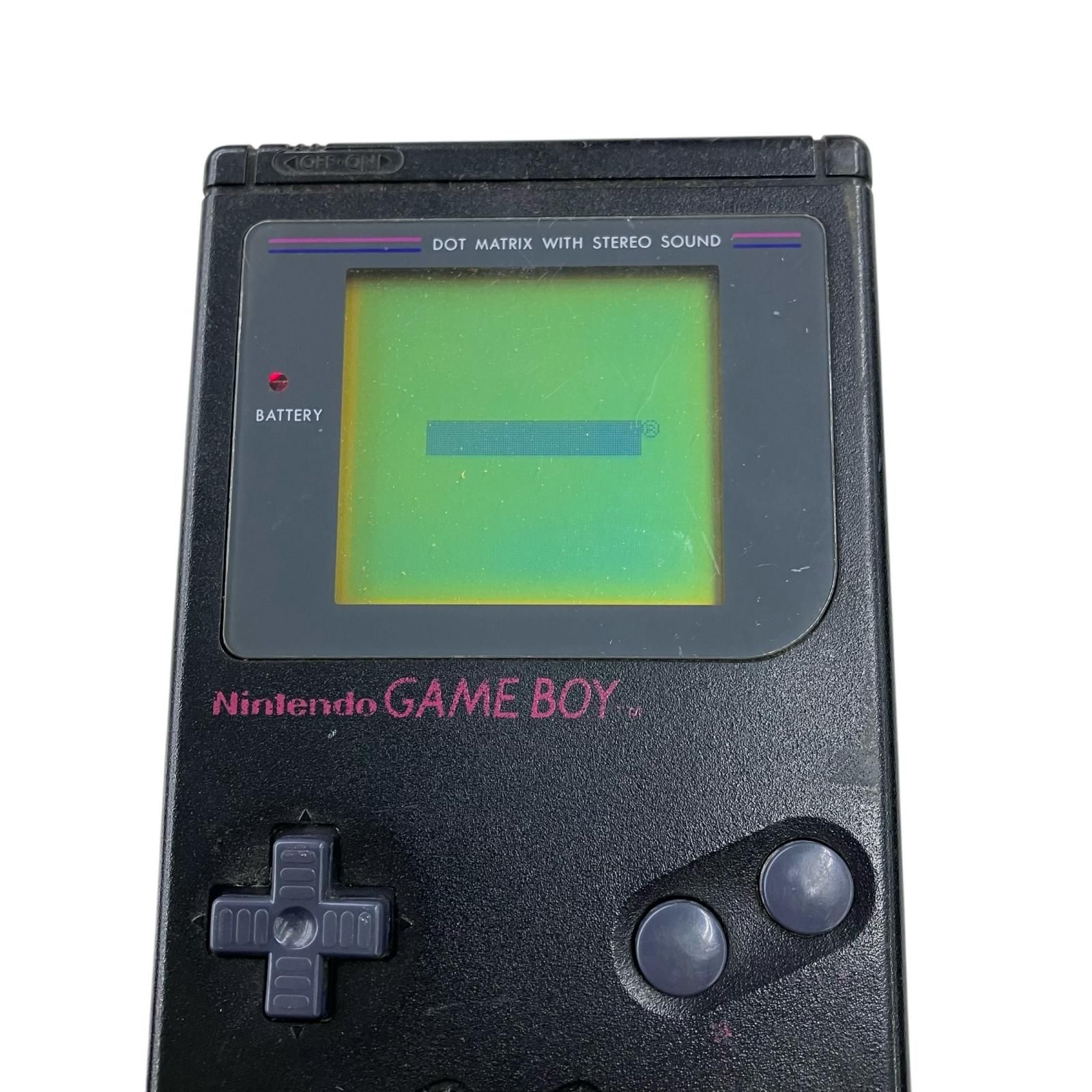 任天堂　ゲームボーイ 初代　本体　ジャンク品 ブラック ジャンク 初代ゲームボーイ 本体 初代 ゲームボーイ 本体 ニンテンドー