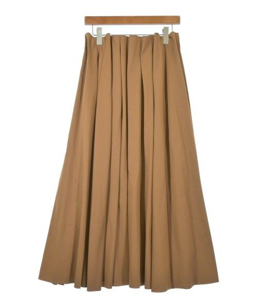 【限定お値下げ】planc ロングマキシスカート PLAN C プランシー ロング・マキシ丈スカート 38(S位) 白x茶xピンク 【