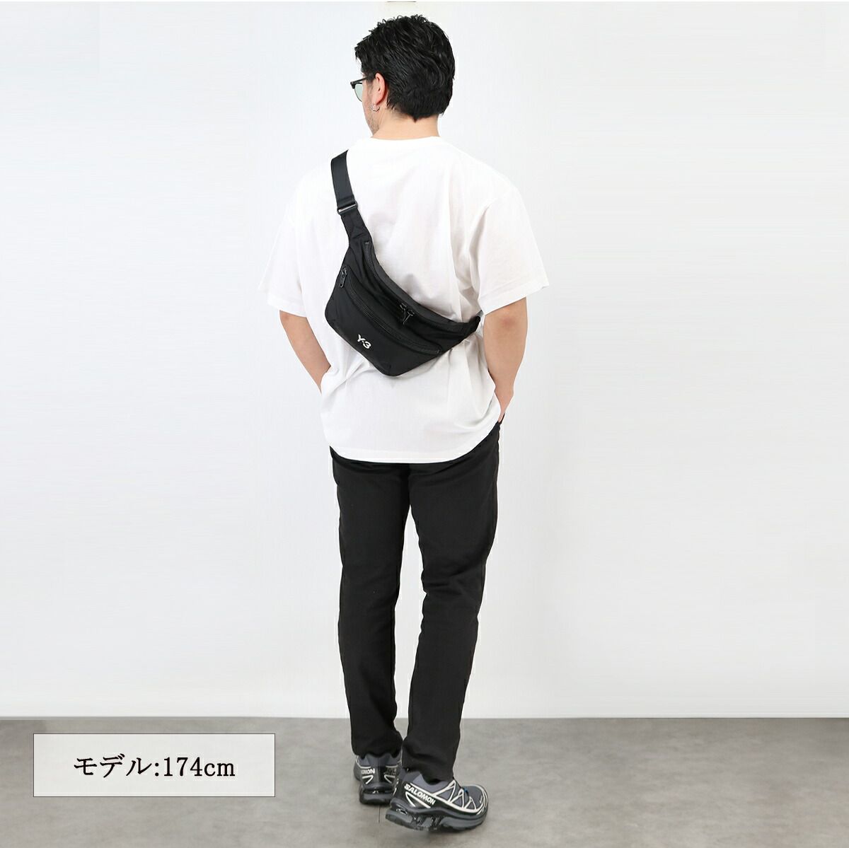 ☆未使用級☆ Y-3 adidas×Yohji Yamamoto ボディバッグ 2way】ワイスリーY-3/アディダスadidas×ヨウジヤマモトYohji