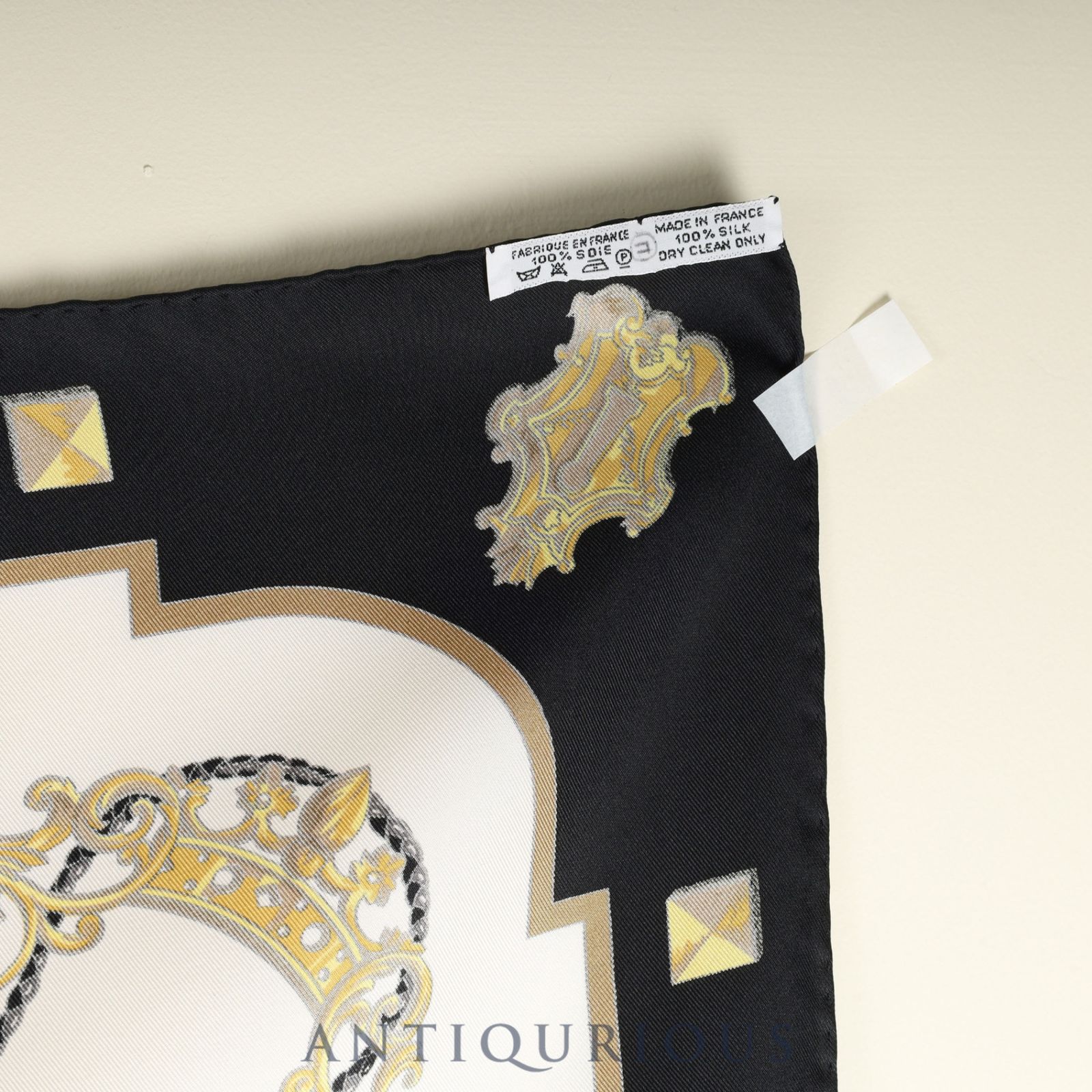 chanel スカーフ　カレ　空箱 chanel スカーフ カレ 空箱 スカーフ - シルク ツイル、ブラック