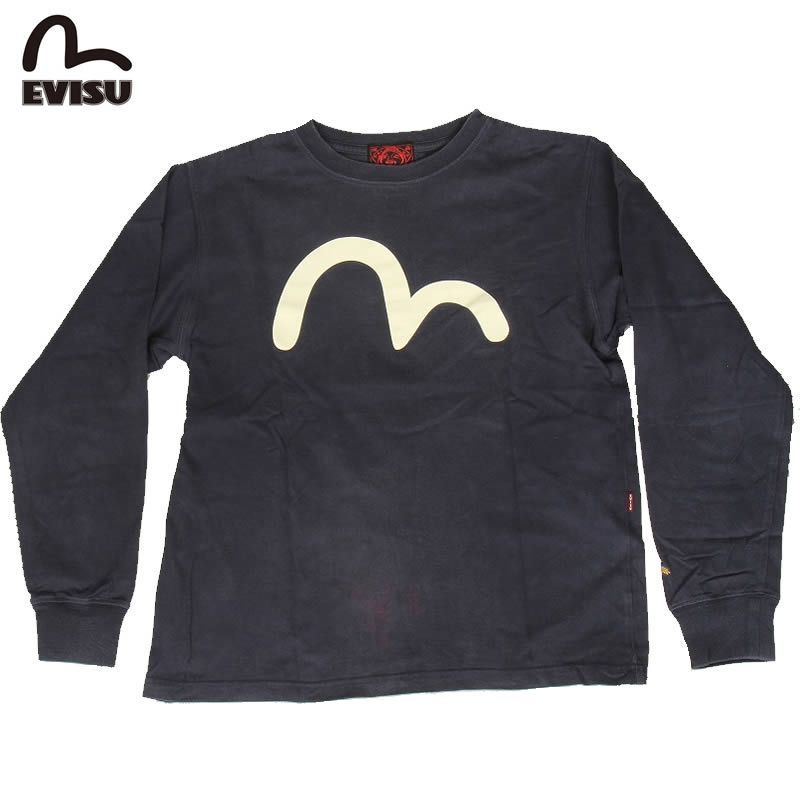 訳あり EVISU エヴィス EVISUJEANS USED Tシャツ 長袖 ロンT