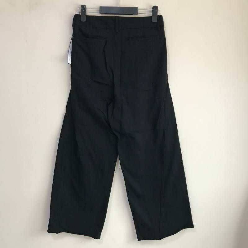 コ wjk wide sweat slacks pants ワイド スエット スラックス パンツ ブラック S Ⅿ Ⅼ XL 5179 mj64d