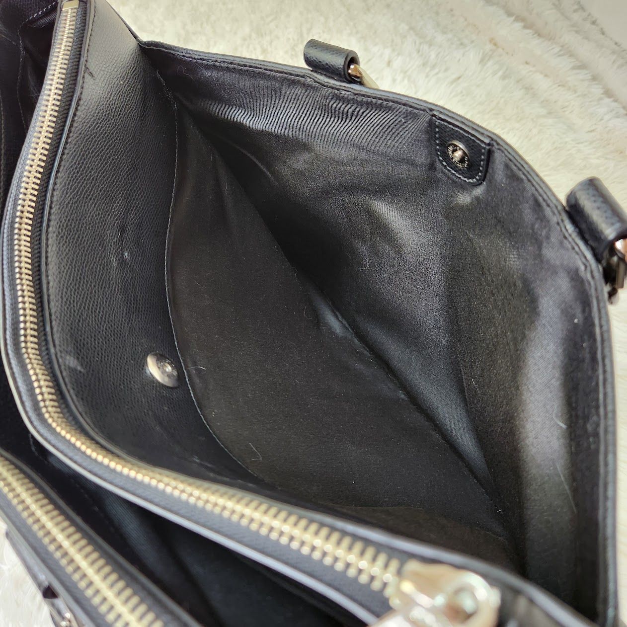 コーチ ブラックレザー