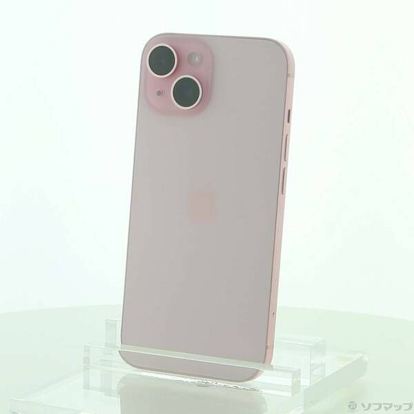 〔 〕iPhone15 128GB ピンク MTMJ3J A SIMフリー 258