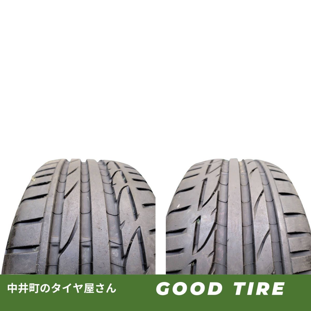 225 45RF17 ブリヂストン POTENZA S001 製 夏用 2本セット 8分山 タイヤ タイヤ S6733