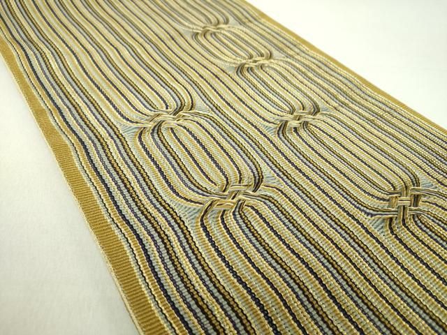 平和屋着物○ひなや工房 くむ・あむ・おる 伊豆蔵明彦 唐組 太鼓柄袋帯