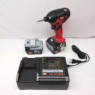 23k-546o【中古】マックス 充電式 ブラシレス インパクトドライバ PJ  