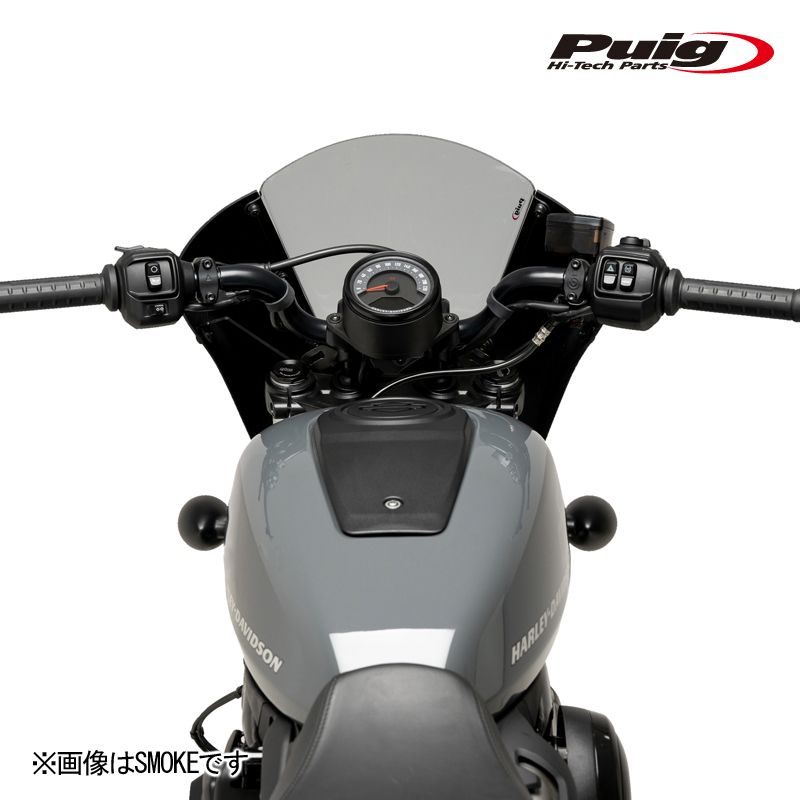 Puig 21957F SEMIFARINGS DARK NIGHT [DARK SMOKE] HARLEY DAVIDSON