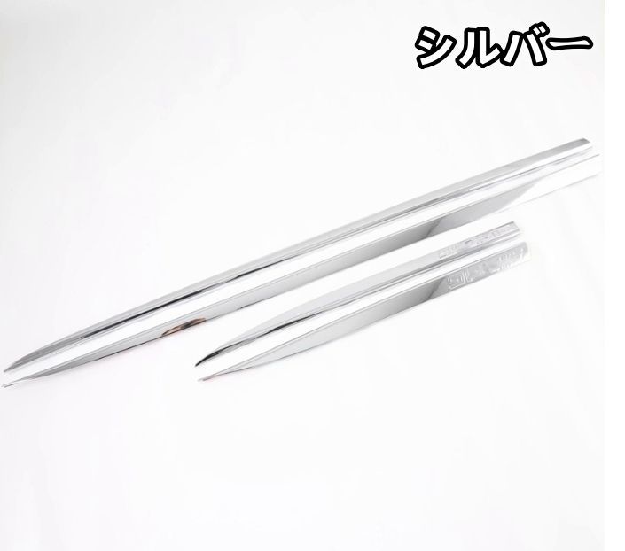 メルセデス ベンツCLA 2019年 - C118 2色選択 外装 ステンレス製 サイド ドアモール ドアガーニッシュ キズ防止 ロゴ付き