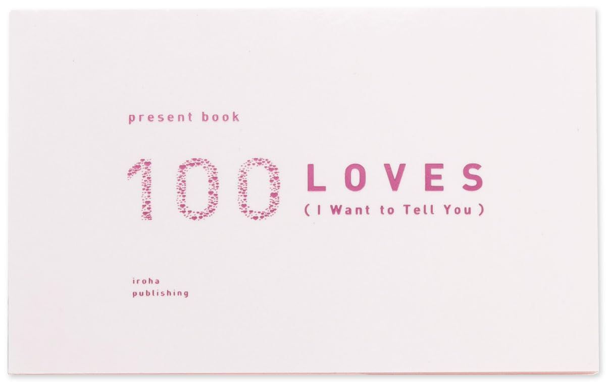 今売れています】好きなところ100 book 英語ver. present