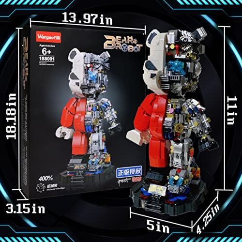 Mrkuriosity メカベアビルディングブロックキット