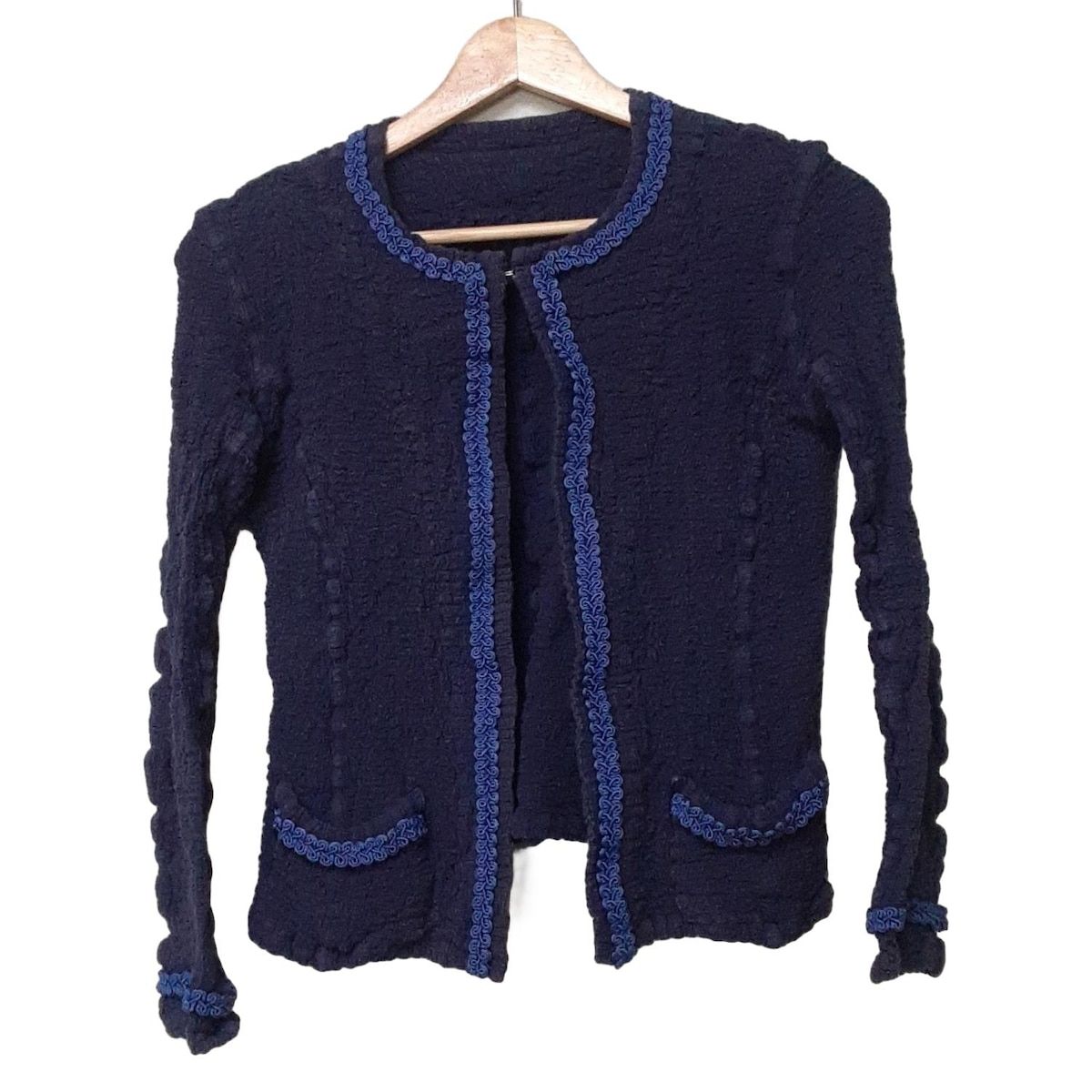 ISSEY MIYAKE me ネイビー ジャケット ME08FD044-