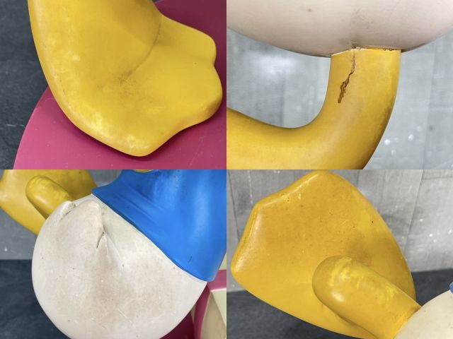 ドナルドダック　70周年 ビッグフィギュア　置物　小物入れ ディズニー ドナルドダック生誕70周年記念 ビッグフィギュア 小物入れ