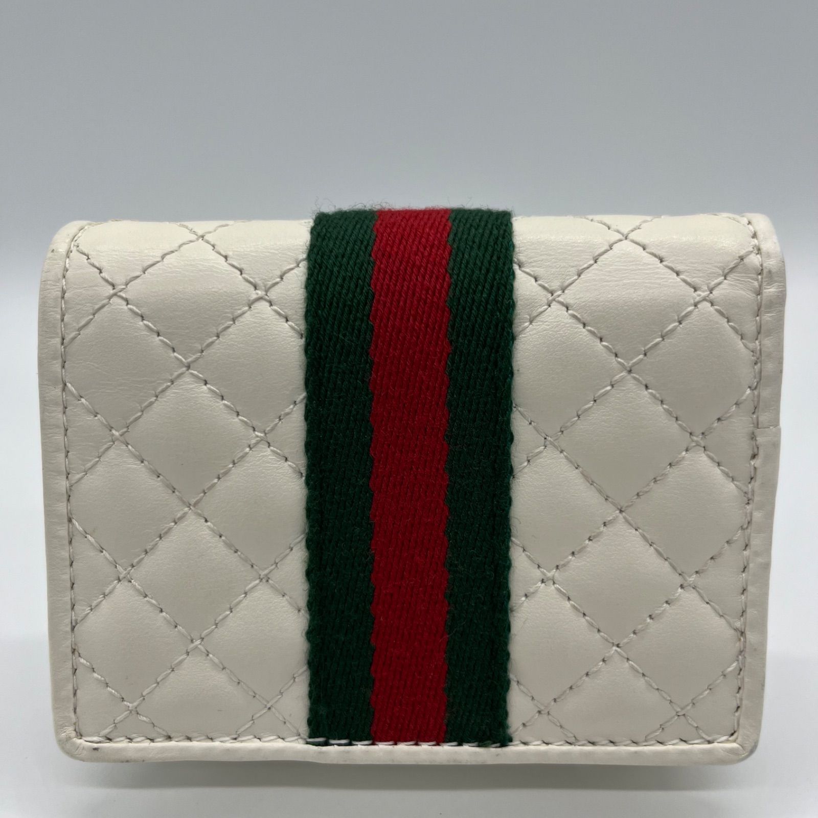 極美品】GUCCI 折り財布 オフィディア マーモント キルティング