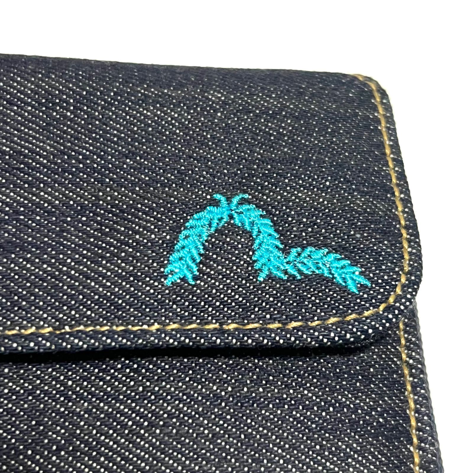 EVISU デニム 二つ折り財布 EVISU エヴィス デニム 二つ折り 財布 y2k - メルカリ