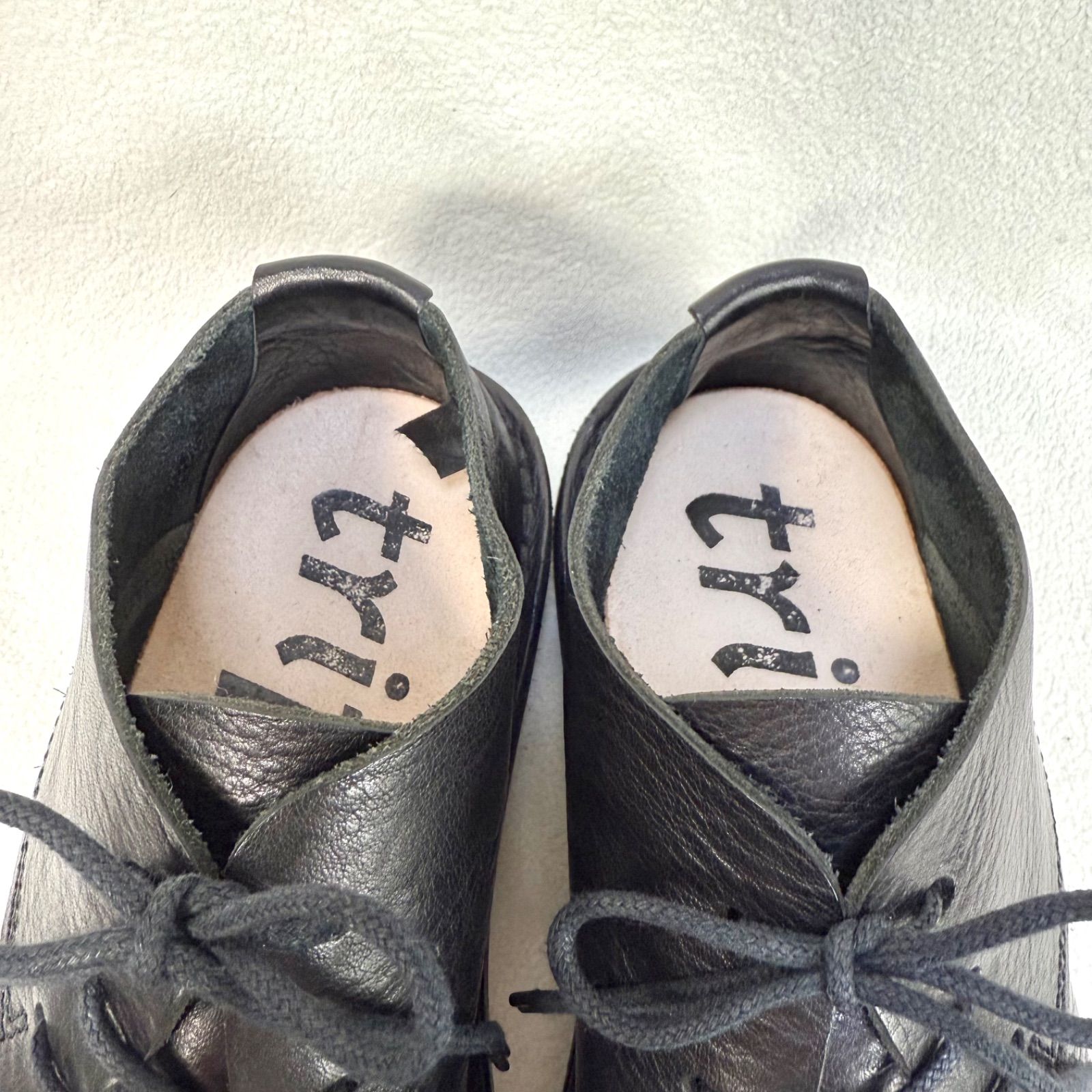 極美品✨トリッペン GANGSTER レースアップ レザー ブラック 36