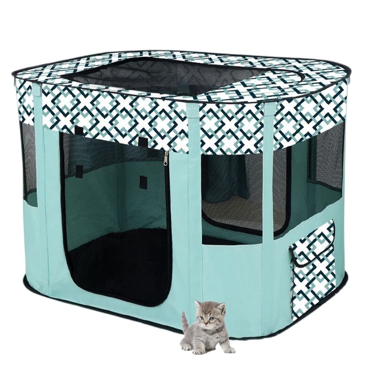 新着商品】犬 ケージ 室内 ケージ 屋外 屋根付き 猫サークル ペットさ