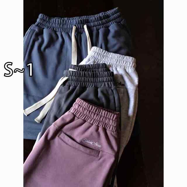 [S~1]メンズ ファッション 服 男性用 オシャレ シンプル 大人 かっこいい 大きいサイズ ストリート 紳士服 ヘビー ニット スポーツ ズボン 夏 カジュアル ズボン レトロ