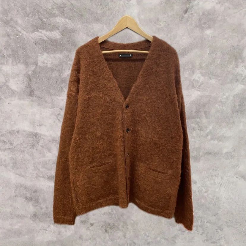 トップス MINEDENIM Shaggy Mohair Knit Cardigan MINEDENIM(マインデニム) - Shaggy Mohair Knit Cardigan – Area