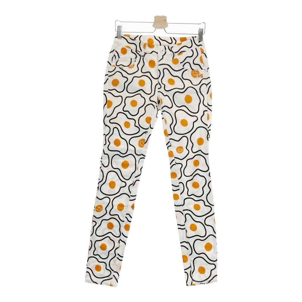 サイズ：0 PEARLY GATES パーリーゲイツ ストレッチパンツ 総柄