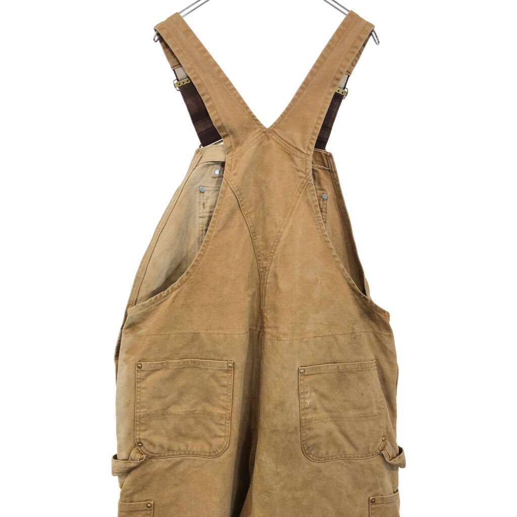 vette68様US古着 カーハート ダック地 ダブルニー ビッグ オーバーオー MADE IN USA Carhartt ダブルニー ダックオーバーオール | 古着