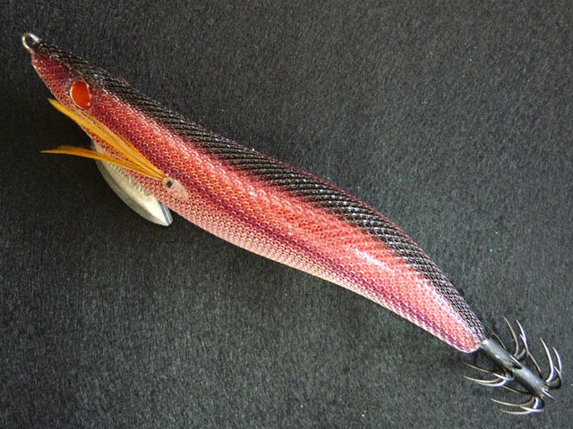 超人気新品 ハリミツ(HARIMITSU) 墨族 ダートエギ 21g レッド/レッド 3.5号 ルアー・フライ
