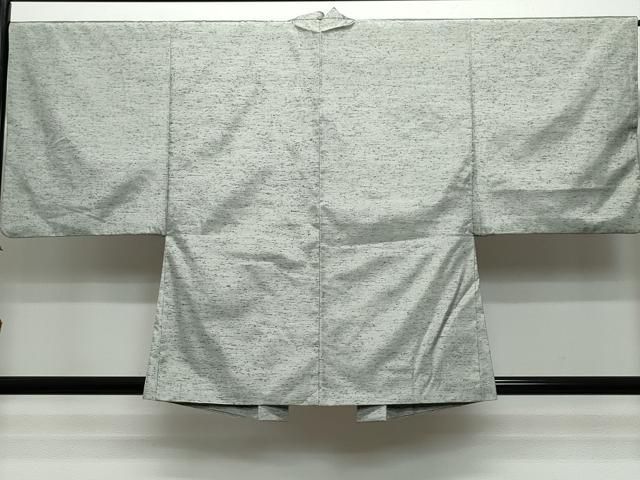 平和屋着物●男性　紬　アンサンブル　灰汁色　正絹　逸品　CAAS8508vf 平和屋着物○男性 紬 アンサンブル 灰汁色 正絹 逸品 CAAS8508vf