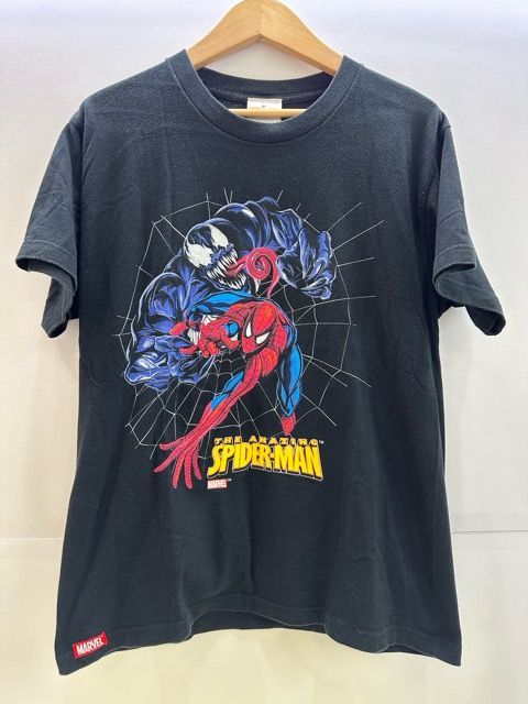 USJ THE AMAZING SPIDER-MAN プリントS/S Tee 半袖Tシャツ スパイダーマン MARVEL【Z0423-001】▽