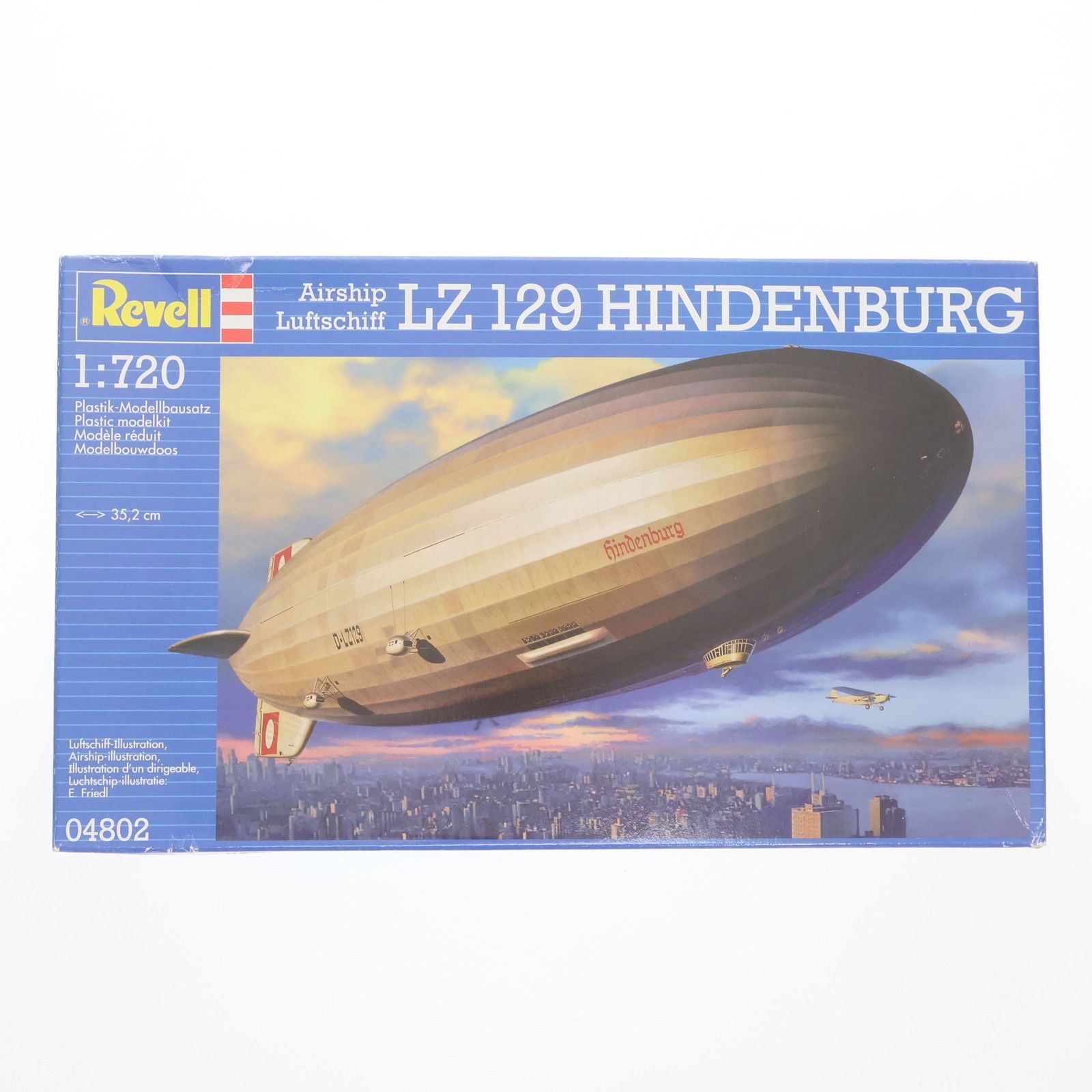 1/720 飛行船 ヒンデンブルグ LZ-129 プラモデル(04802) Revell(レベル