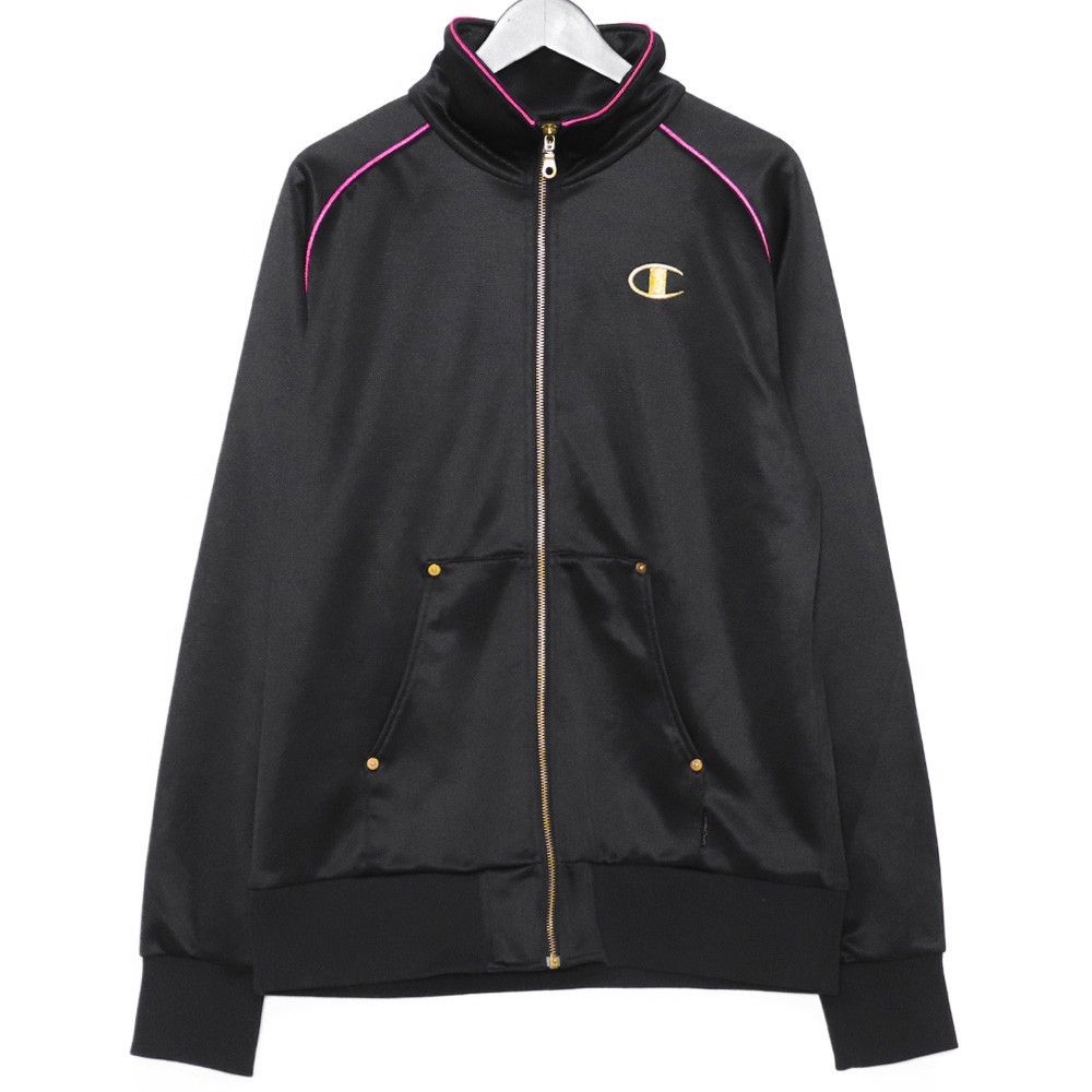 DRESS CAMP × CHAMPION ジャージ セットアップ ブラック ピンク - メルカリ