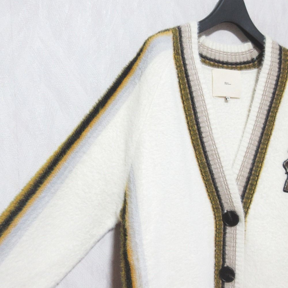 美品 MAISON HAUSSMANN メゾンオスマン 犬 ドッグ ワッペン V