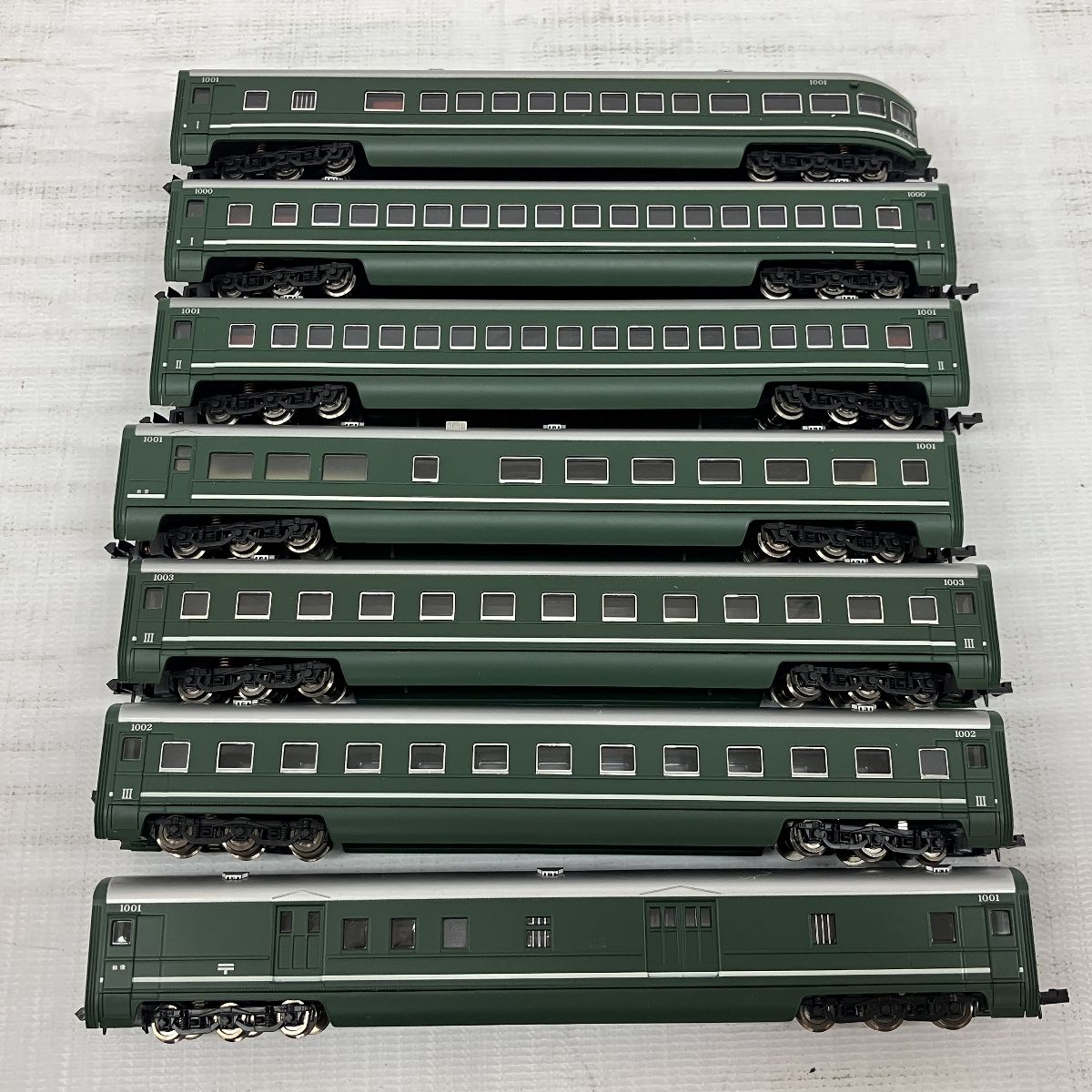 マイクロエースA-8405特急あじあ号用客車7両セット MICROACE マイクロエース A-8405 満鉄 特急 あじあ号用 客車 7両