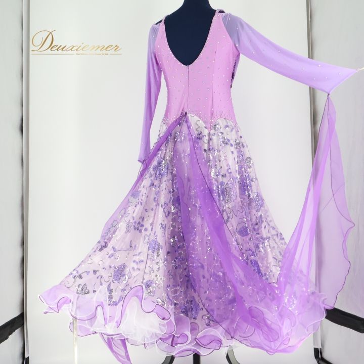 社交ダンス 衣装 スタンダード ドレス スタンダードドレス ワンピース  