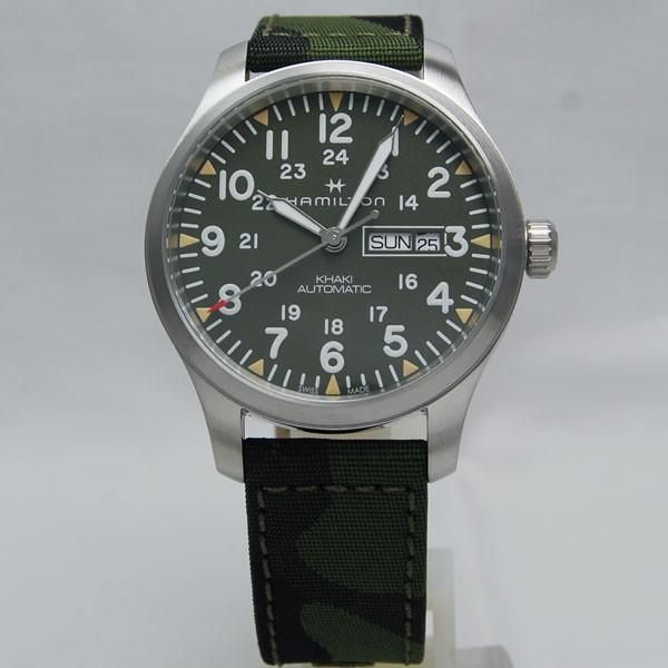 ハミルトン Hamilton カーキ　フィールド　デイデイト　42mm　H70535061