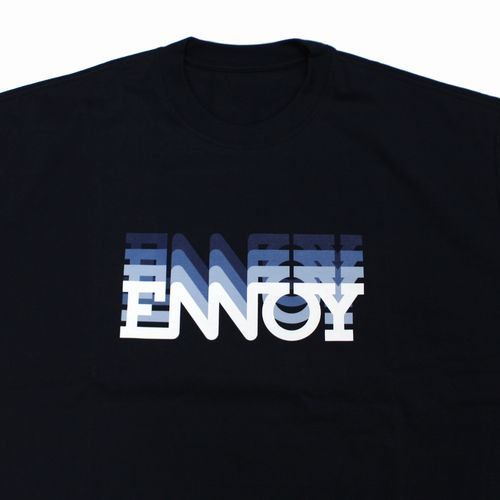 Ennoy Electric Logo GRADATION SS TEE Black エンノイ エレクトリック ロゴ グラデーション エスエス Tシャツ