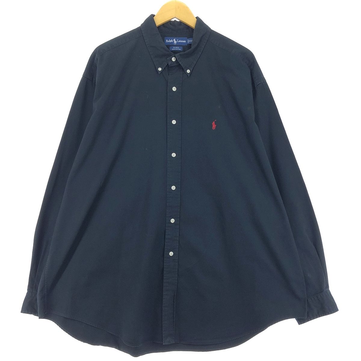 古着 ラルフローレン Ralph Lauren BLAKE 長袖 ボタンダウンシャツ メンズXXL/eaa425234
